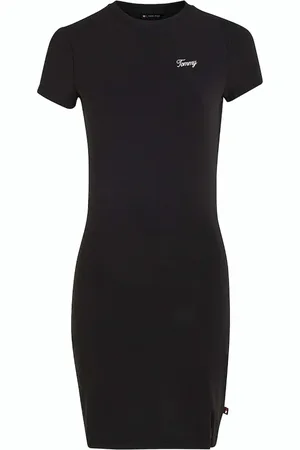 Tommy Hilfiger Donna, Abiti, Nero, L, new