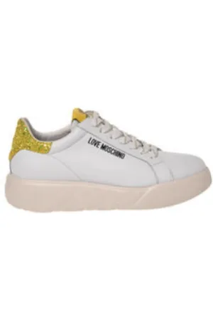 Moschino Donna, Scarpe, Bianco, 38 EU, new