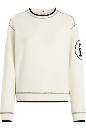 Tommy Hilfiger Donna, Maglie, Bianco, S, new