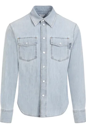 Bottega Veneta Uomo, Magliette, Blu, M, new