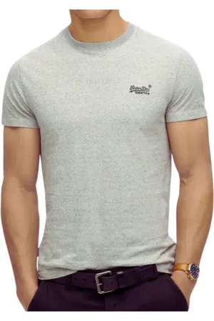 Superdry Uomo, Top, Grigio, M, new