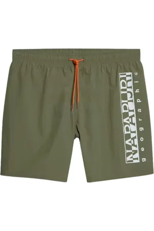Napapijri Uomo, Costumi da bagno, Verde, XL, new