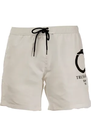 Trussardi Uomo, Costumi da bagno, Bianco, S, new