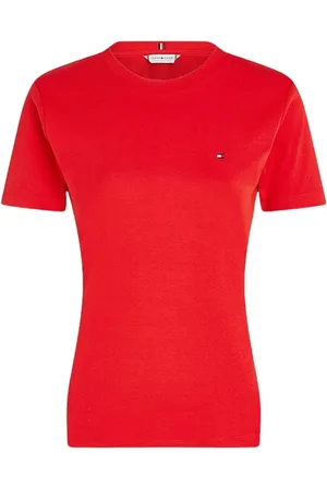 Tommy Hilfiger Donna, Top, Rosso, XS, new