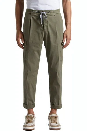PESERICO SIGN Uomo, Pantaloni, Verde, L, new