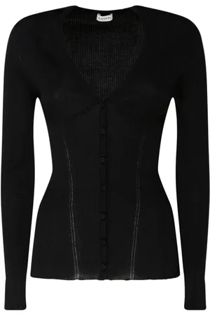 Lanvin Donna, Maglie, Nero, L, new