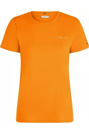Tommy Hilfiger Donna, Top, Arancione, M, new