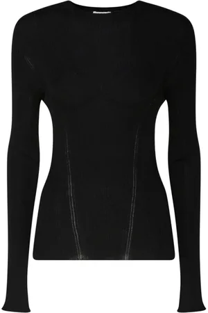 Lanvin Donna, Maglie, Nero, L, new