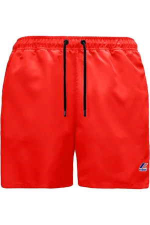 K-Way Uomo, Costumi da bagno, Rosso, XL, new