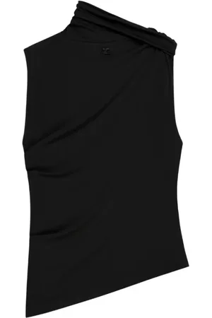 Courrèges Donna, Top, Nero, S, new
