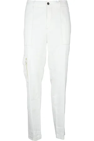 ELEVENTY Uomo, Pantaloni, Bianco, W34, new