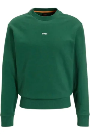 HUGO BOSS Uomo, Felpe, Verde, S, new