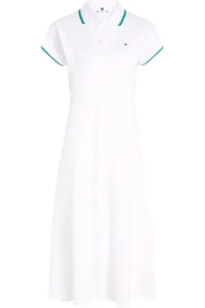Tommy Hilfiger Donna, Abiti, Bianco, XL, new