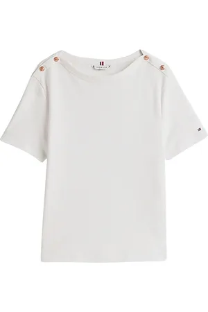 Tommy Hilfiger Donna, Top, Bianco, S, new