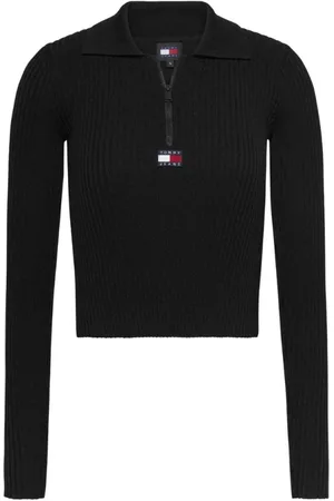 Tommy Hilfiger Donna, Maglie, Nero, L, new