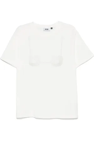 GCDS Donna, Top, Bianco, S, new