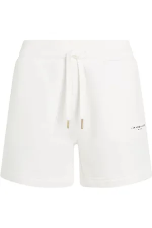 Tommy Hilfiger Donna, Pantaloncini, Bianco, M, new