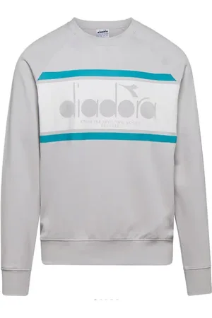 Diadora Donna, Felpe, Grigio, L, new