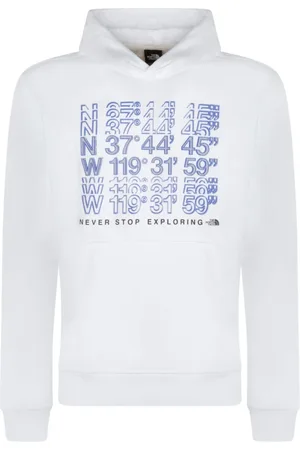 The North Face Uomo, Felpe, Bianco, XL, new