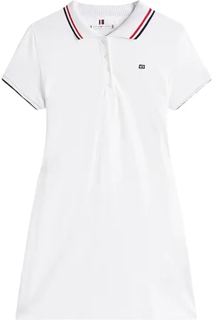 Tommy Hilfiger Donna, Abiti, Bianco, L, new