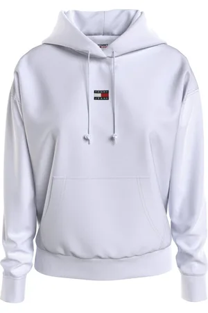 Tommy Hilfiger Donna, Felpe, Bianco, L, new