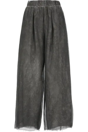 SANCTAMUERTE Donna, Pantaloni, Grigio, L, new