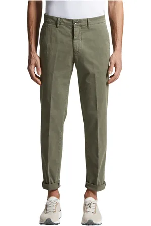 PESERICO SIGN Uomo, Pantaloni, Verde, XL, new