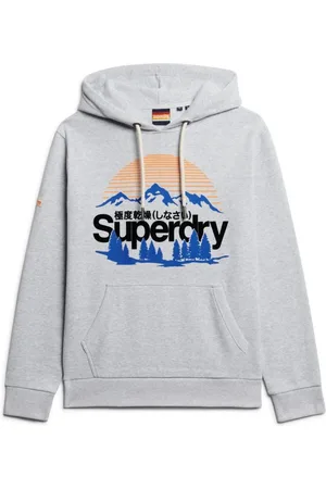 Superdry Uomo, Felpe, Grigio, M, new