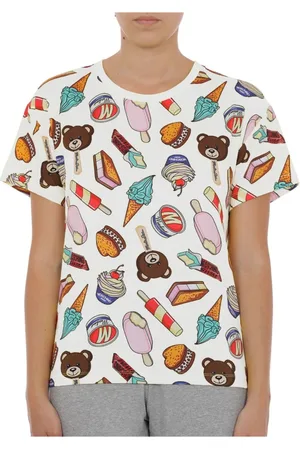 Moschino Donna, Top, Multicolore, L, new