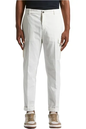 PESERICO SIGN Uomo, Pantaloni, Bianco, M, new