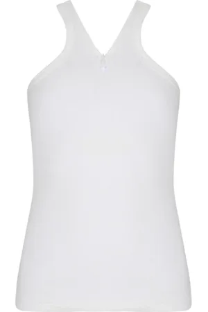 Courrèges Donna, Top, Bianco, M, new