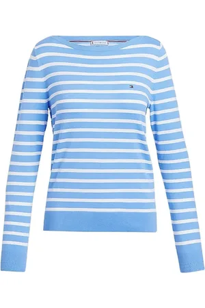 Tommy Hilfiger Donna, Maglie, Blu, XL, new