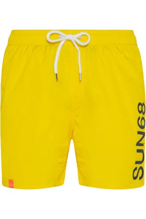 sun68 Uomo, Costumi da bagno, Giallo, M, new