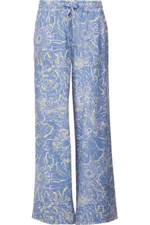 Comma, Donna, Pantaloni, Blu, L, new