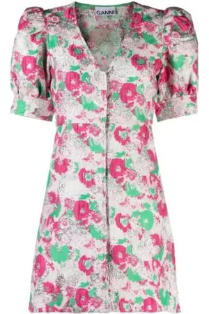 Ganni Donna, Abiti, Multicolore, M, new