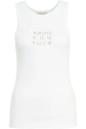 SEMICOUTURE Donna, Top, Bianco, S, new