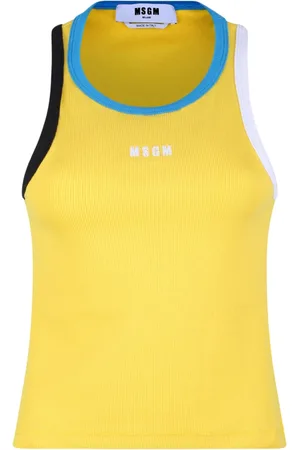 Msgm Donna, Top, Giallo, M, new