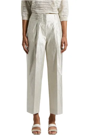 PESERICO SIGN Donna, Pantaloni, Grigio, L, new