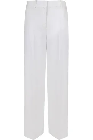 Calvin Klein Donna, Pantaloni, Bianco, M, new