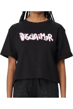 DISCLAIMER Donna, Top, Nero, L, new