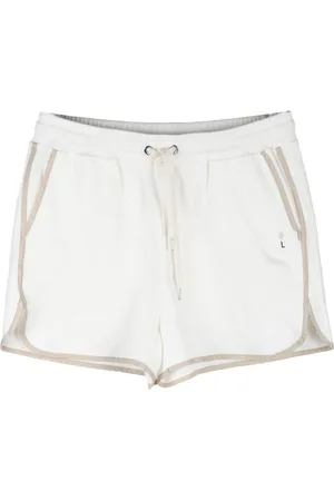 ELEVENTY Donna, Pantaloncini, Bianco, M, new