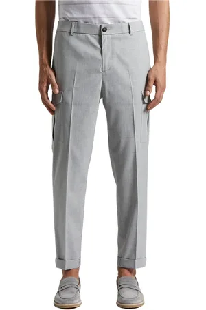 PESERICO SIGN Uomo, Pantaloni, Grigio, XL, new