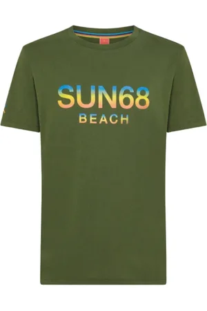 sun68 Uomo, Top, Verde, M, new