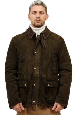 THE JACK LEATHERS Uomo, Giacche, Marrone, L, new