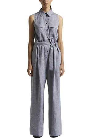 PESERICO SIGN Donna, Jumpsuits, Blu, L, new