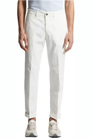 PESERICO SIGN Uomo, Pantaloni, Bianco, XL, new
