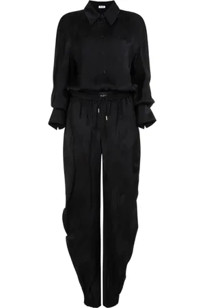 The Attico Donna, Jumpsuits, Nero, S, new