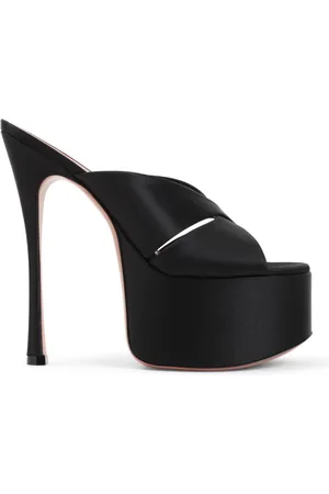 Amina Muaddi Donna, Scarpe, Nero, 39 EU, new