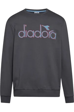 Diadora Donna, Felpe, Grigio, M, new