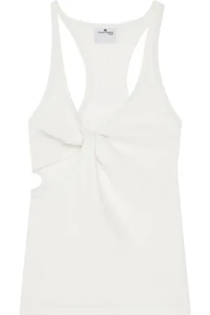 Courrèges Donna, Top, Bianco, M, new